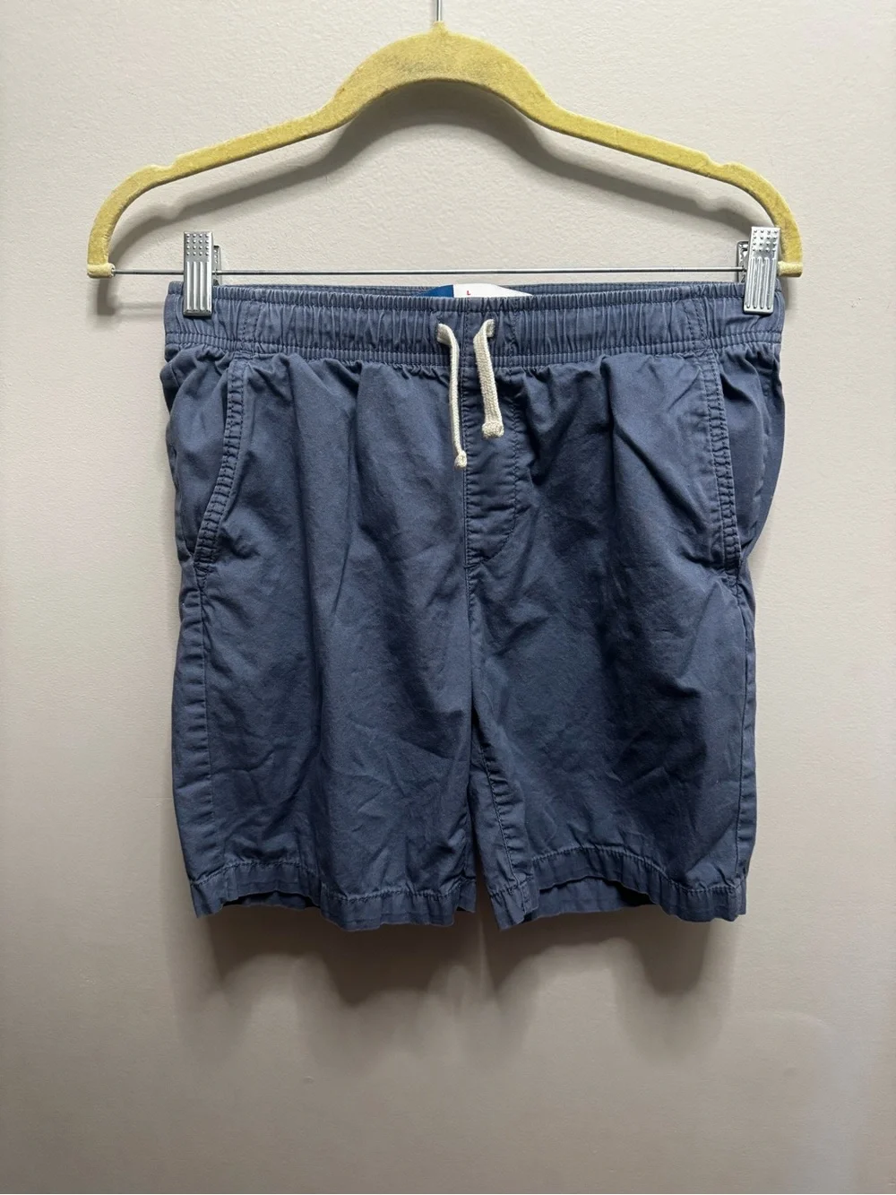 Youth Old Navy Blue Relaxed Drawstring Shorts - Plus
